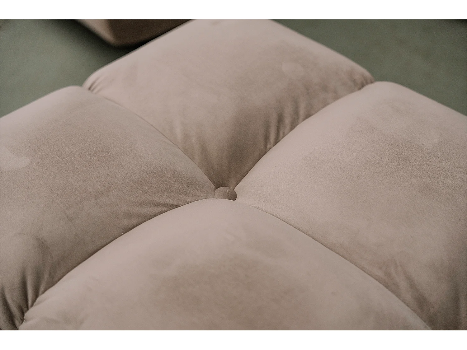 Ecksofa - Braun Velvet - VIVIEN