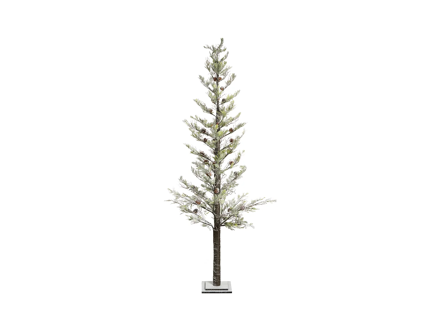 Décoration extérieure LED GRENIVIK Arbre de Noël 245 cm Blanc