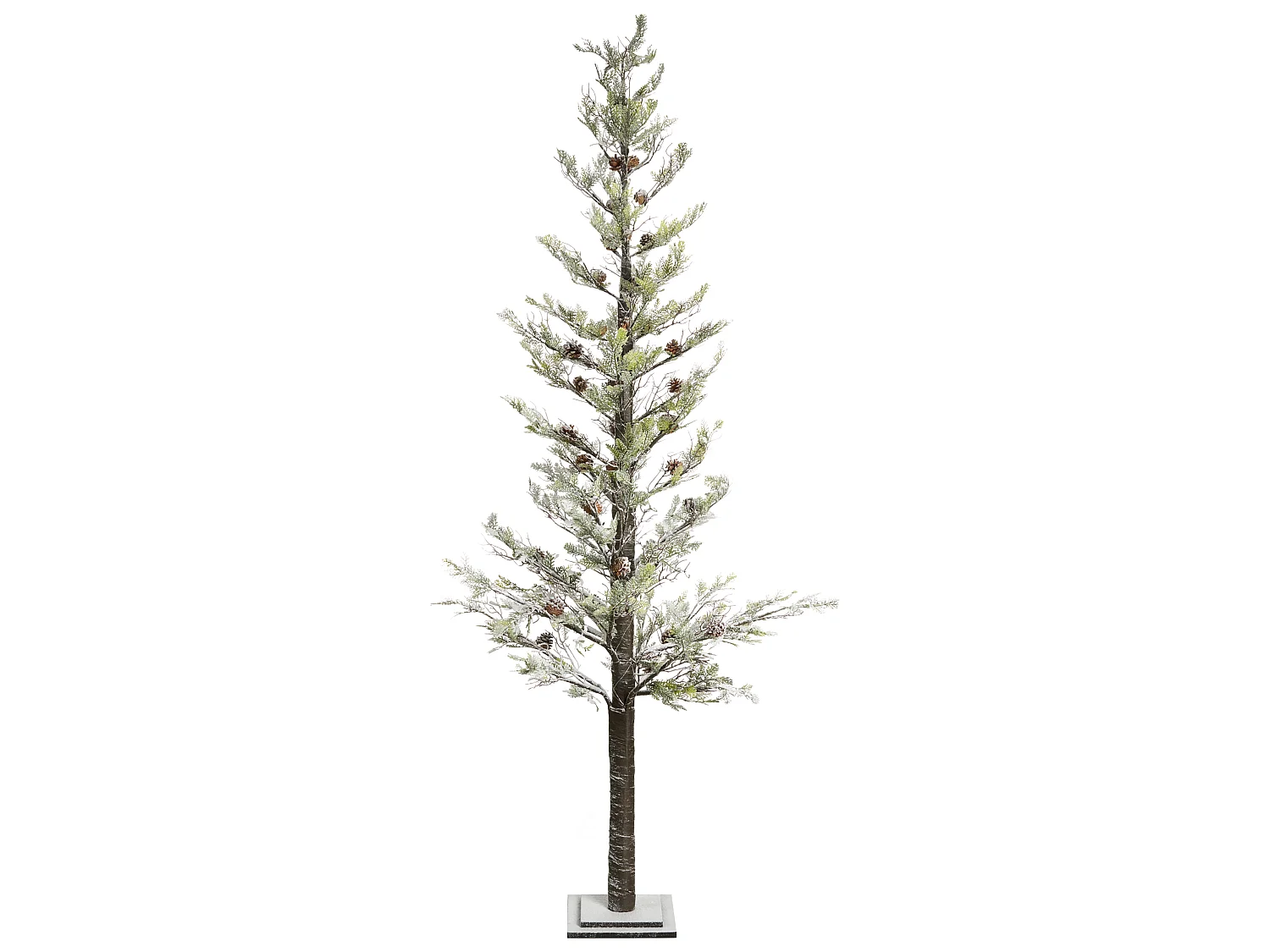 Décoration extérieure LED GRENIVIK 245 cm Arbre de Noël Blanc