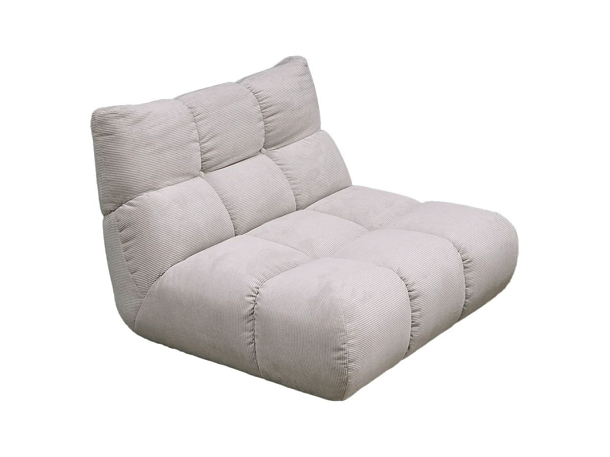 Drehsessel - Silber Cord - VIVIEN