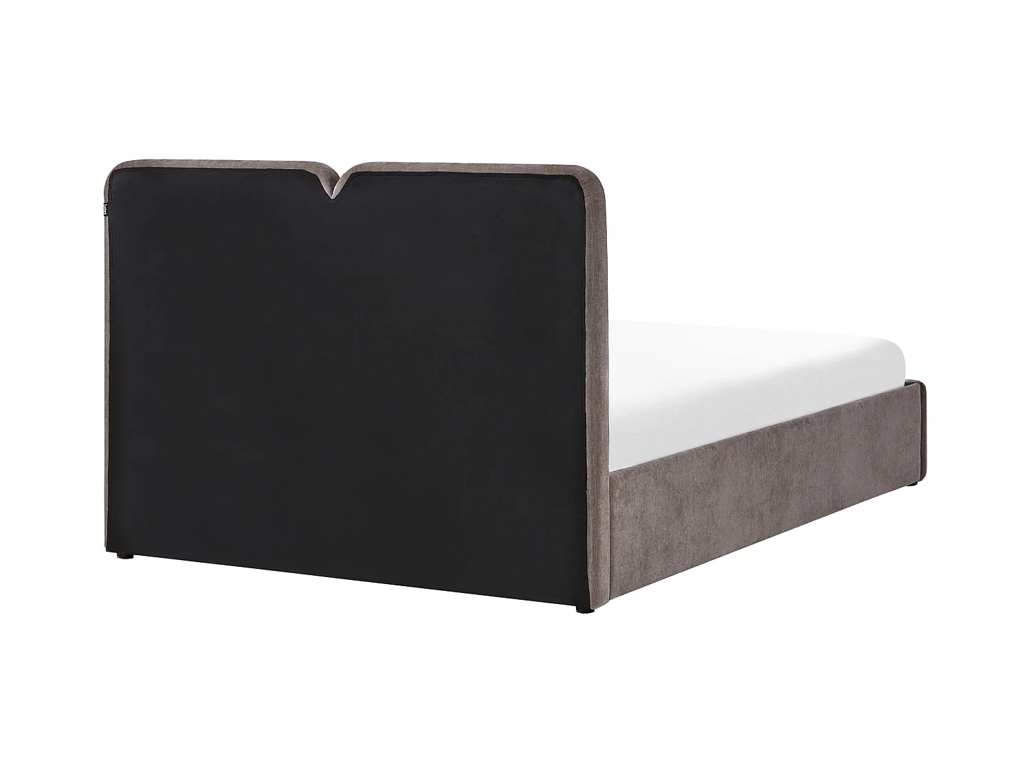 Lit ottoman Tissu ARBOIS 140 x 200 cm Taupe