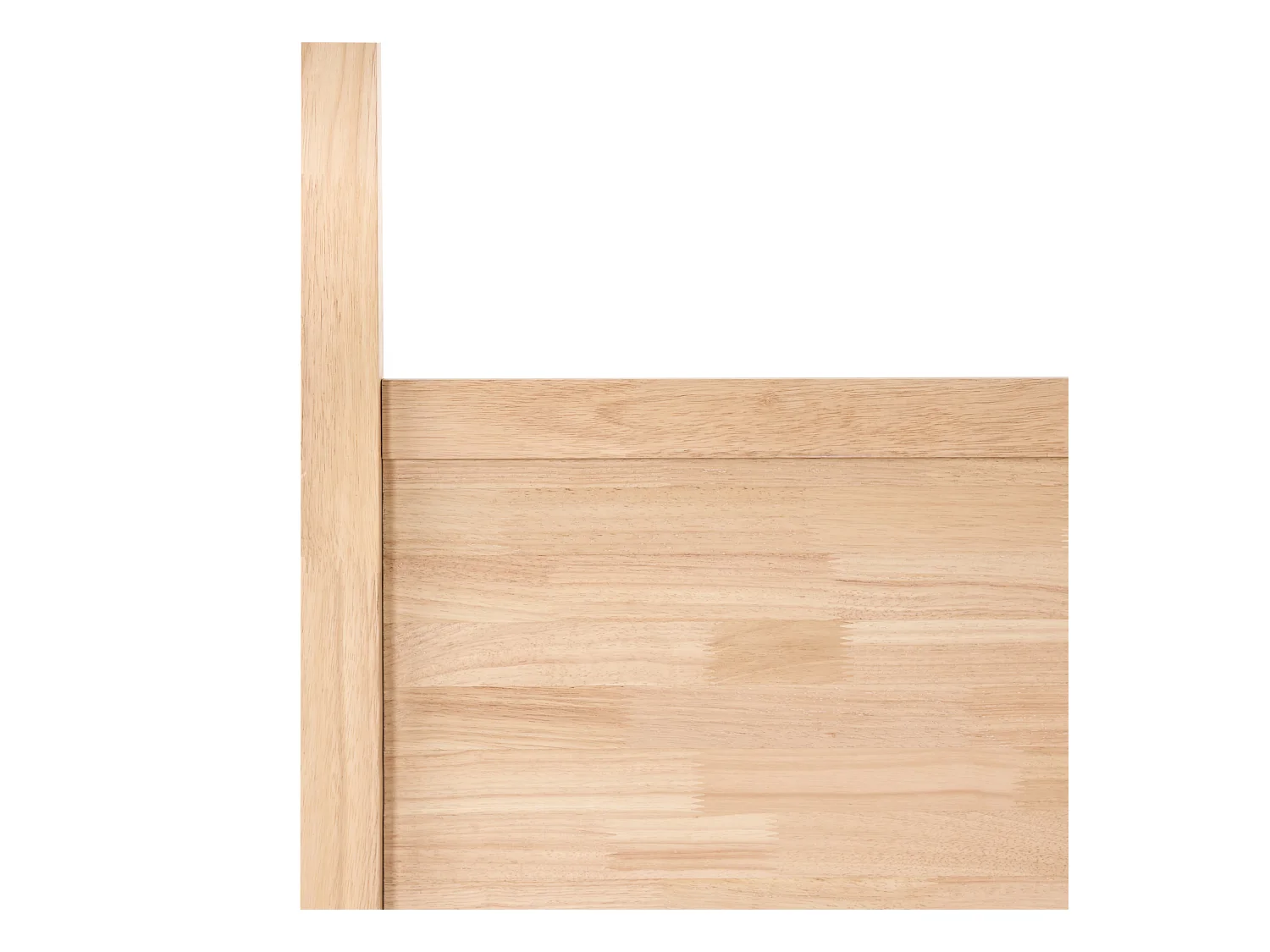 Lit à baldaquin Bois HAUTERIVES 180 x 200 cm Marron clair