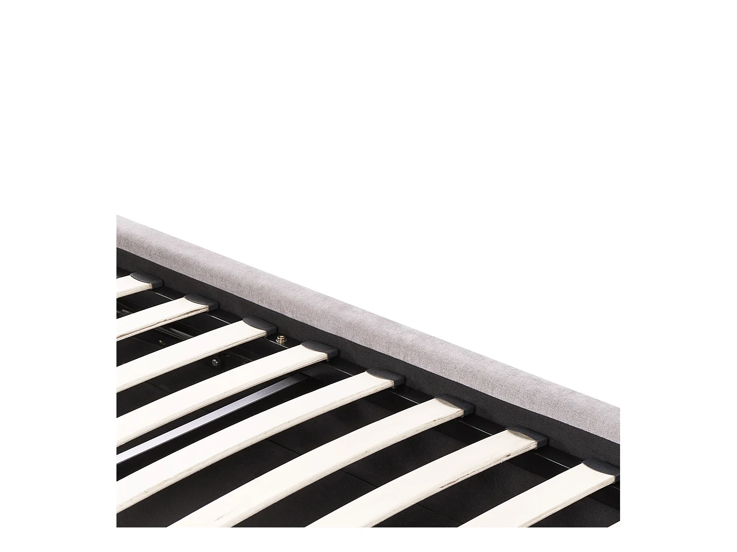 Lit ottoman Tissu CHALLANS 180 x 200 cm Beige