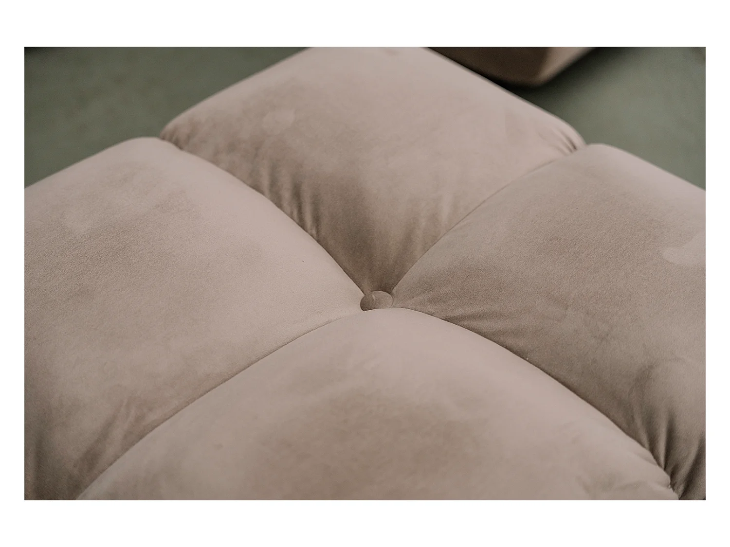 Ecksofa - Braun Velvet - VIVIEN