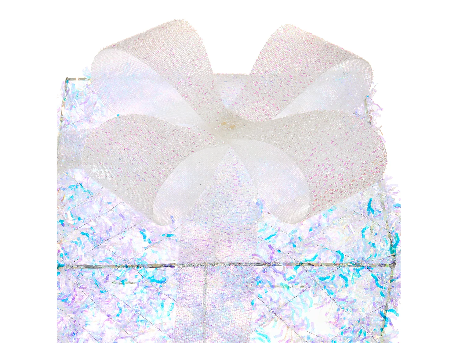 Lot de 3 décorations de Noël LED HALLANGEN Cadeaux de Noël 20/25/30 cm Multicolore