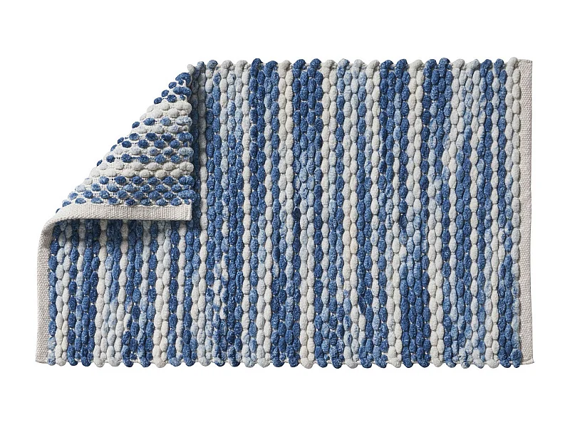 Tapis déco réversible en polycoton 50x80cm