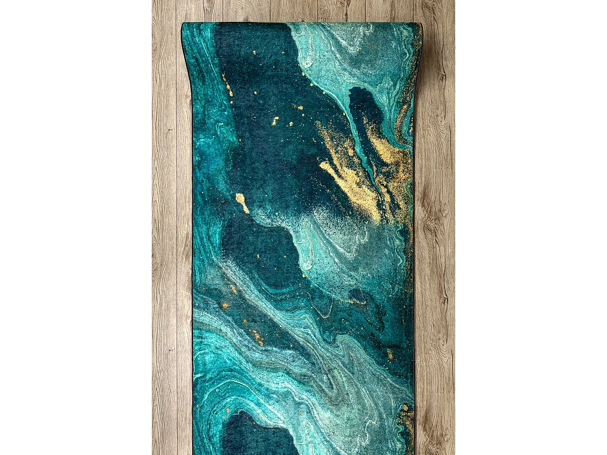 Alcatifa do corredor com reforço de borracha LOTUS SHADOWS 37750 Abst 60x460 cm