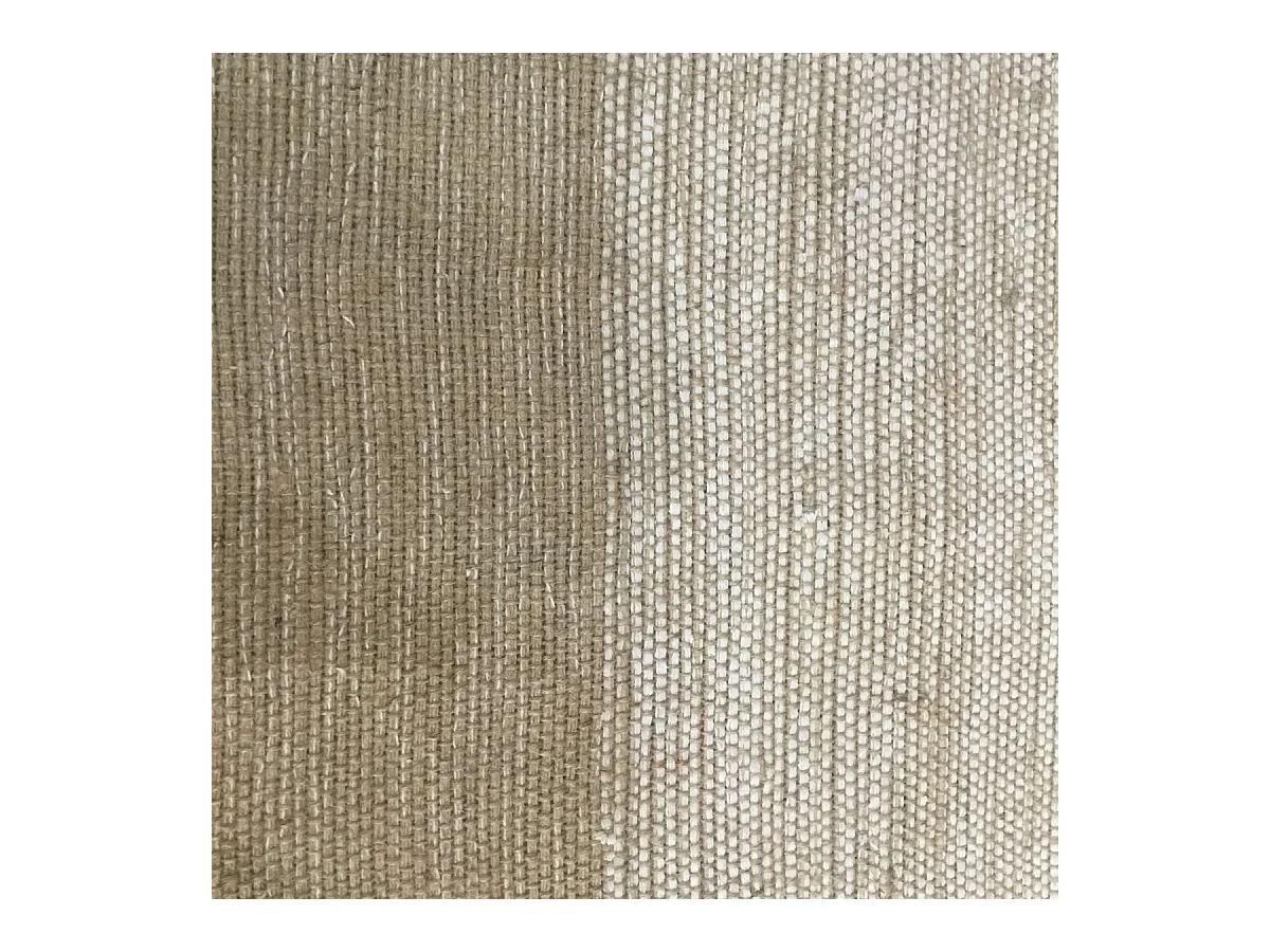 Tapis déco à franges en jute et coton 60x120cm