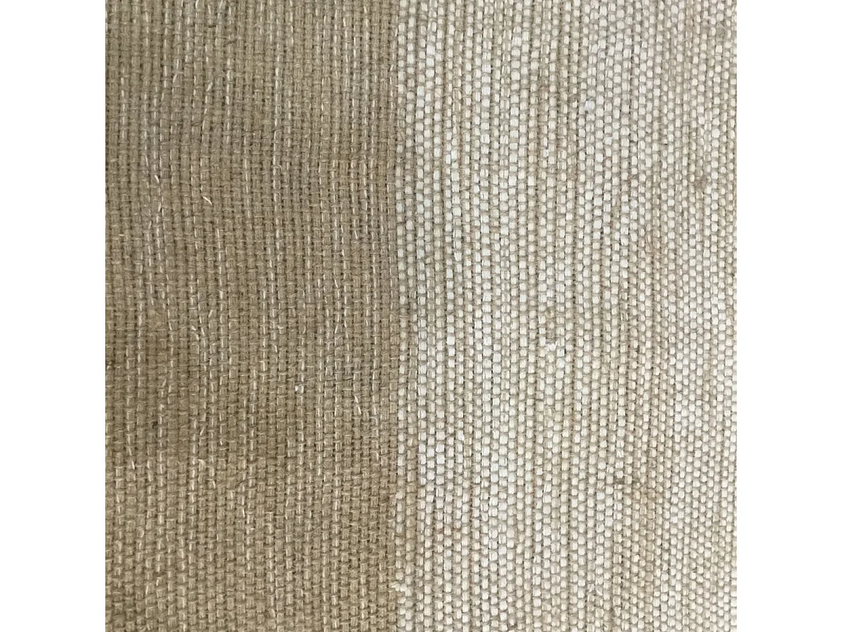 Tapis déco à franges en jute et coton 60x120cm