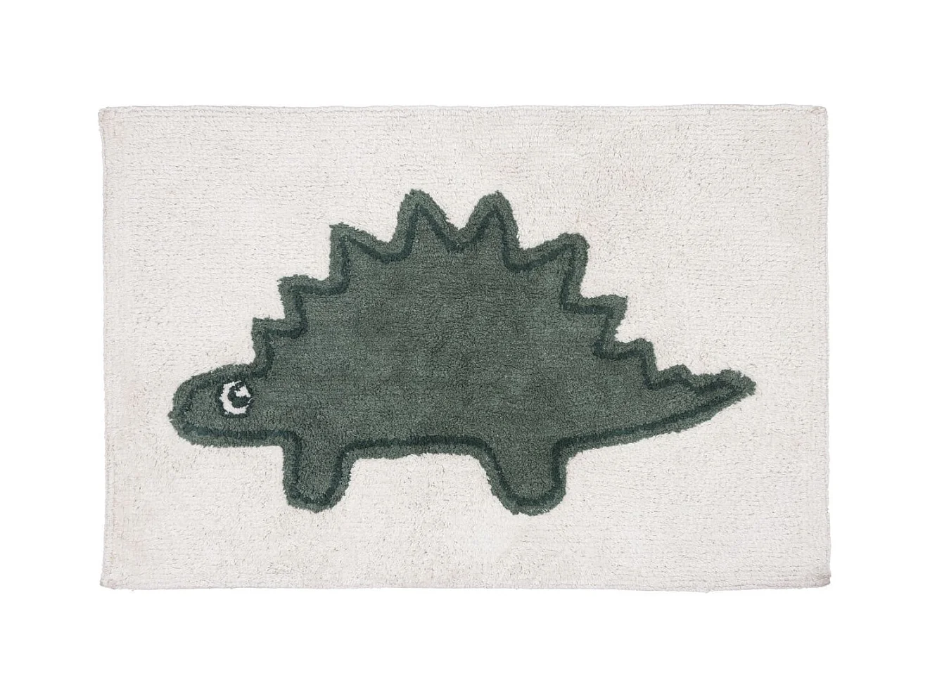 Tapis enfant Dinosaure en coton tufté 60x90cm