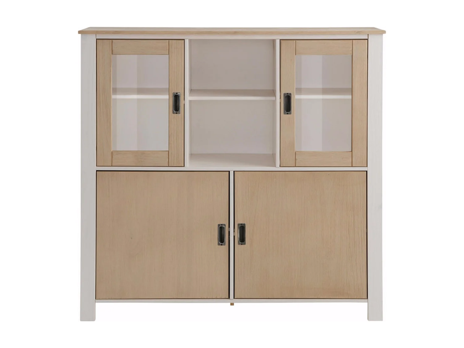 Sansibar | Buffet Haut avec 2 portes en chêne