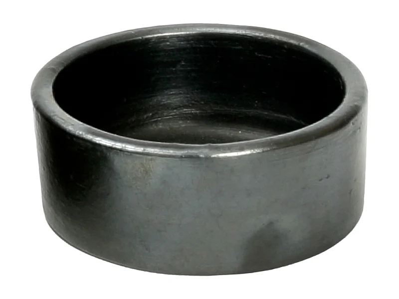 La Ciotola Cilindrica Bruciata - Nera - S