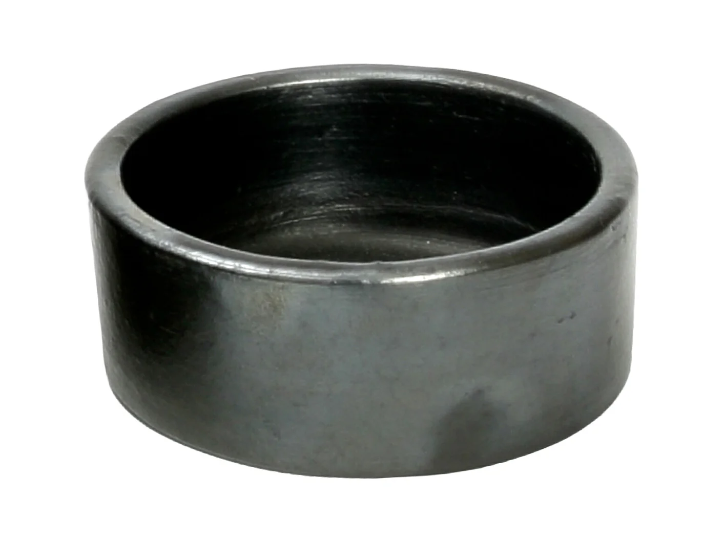 La Ciotola Cilindrica Bruciata - Nera - S