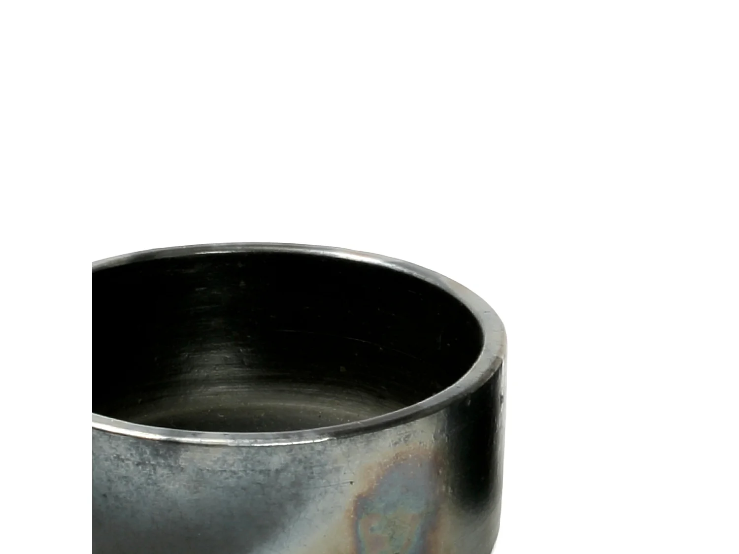 Le Bol Cylindrique Brûlé - Noir - M