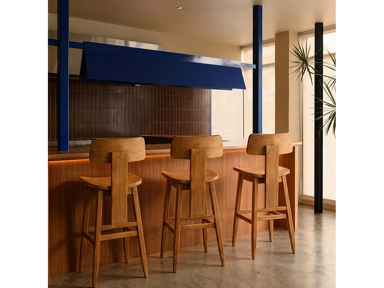 Le Tabouret De Bar LovYa - Naturel