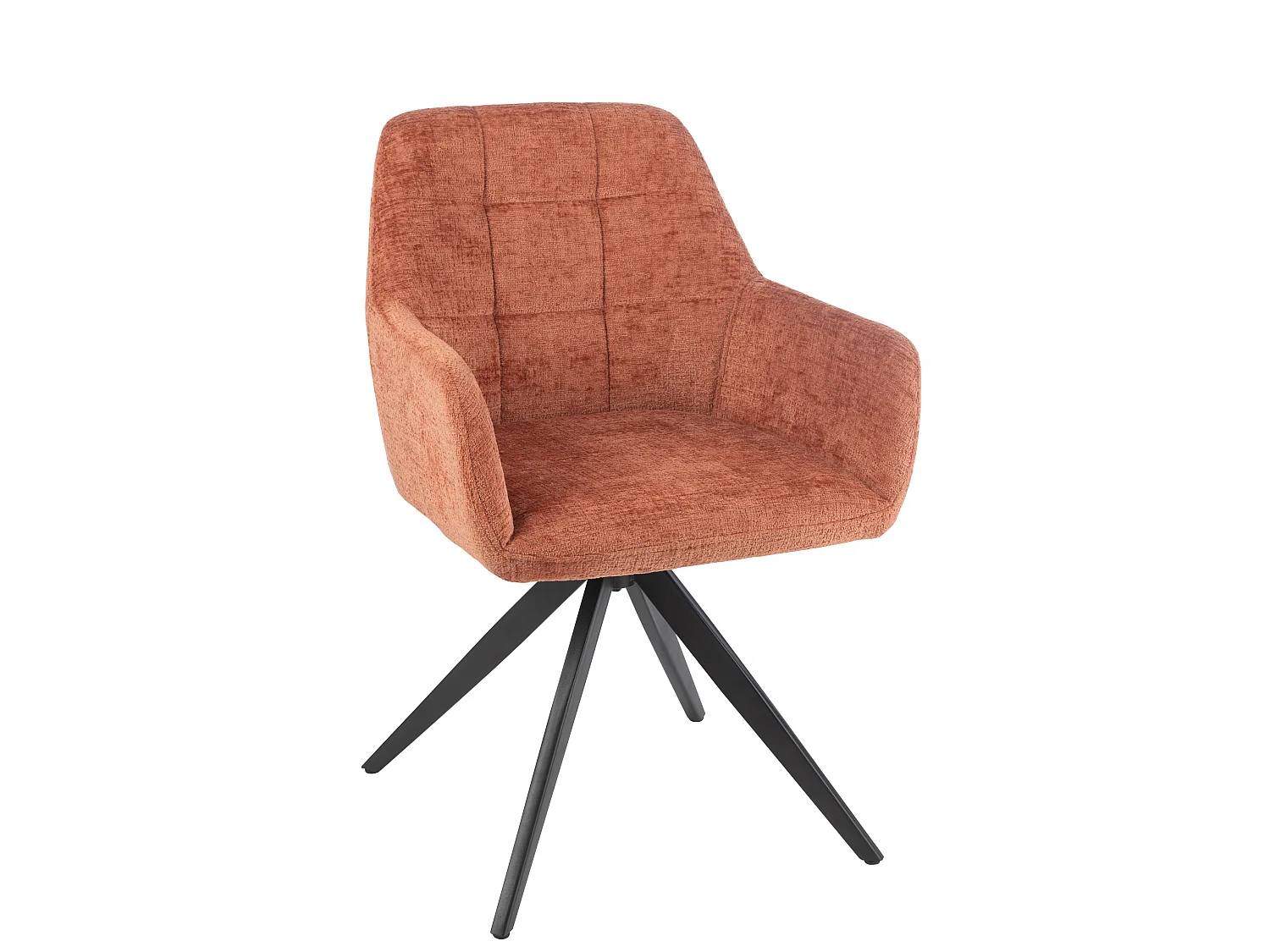 Chaise Design "Louna" 85cm Pêche