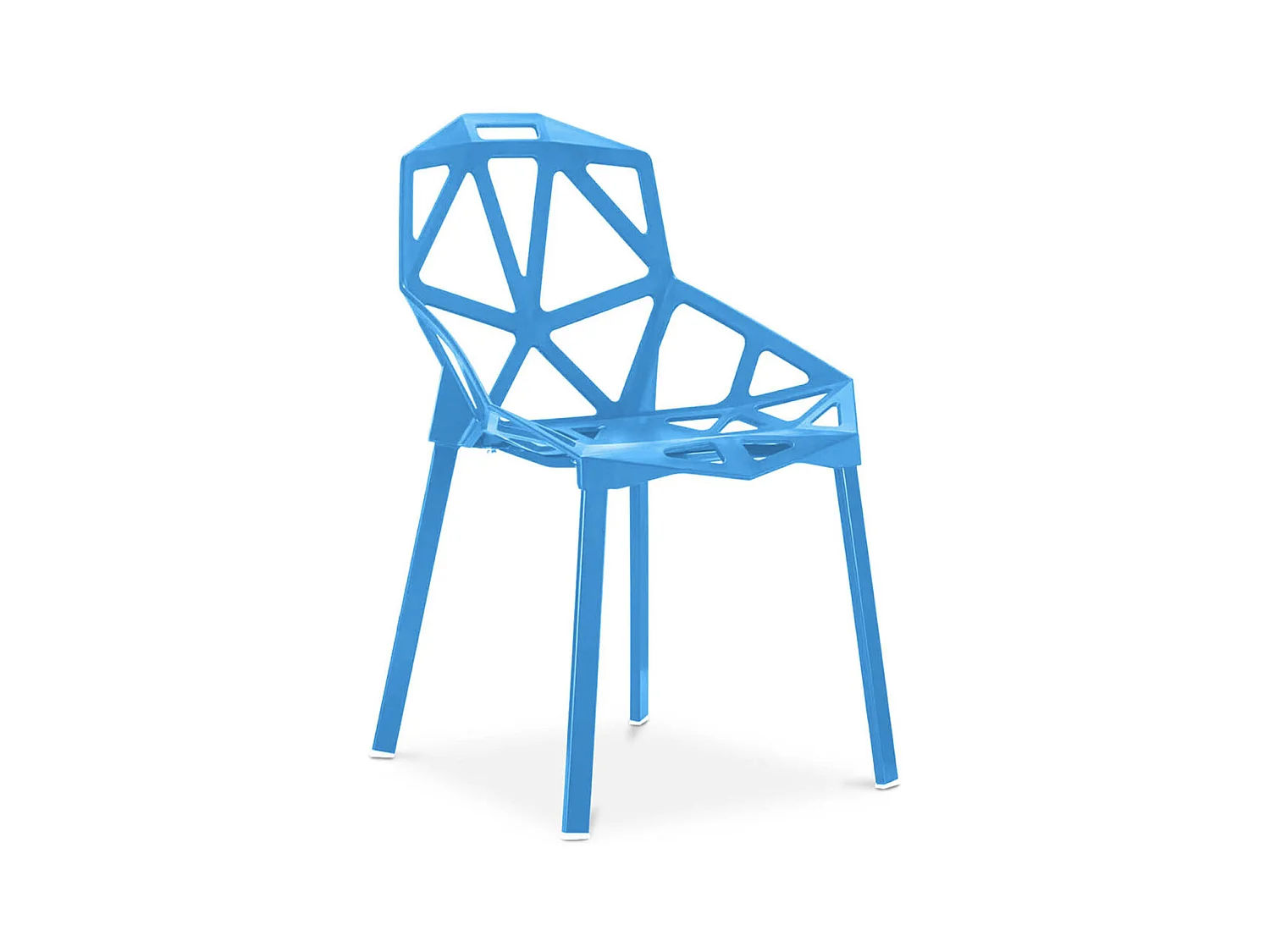Chaise Spider – Design Moderne pour Intérieur et Extérieur-Couleur Bleu