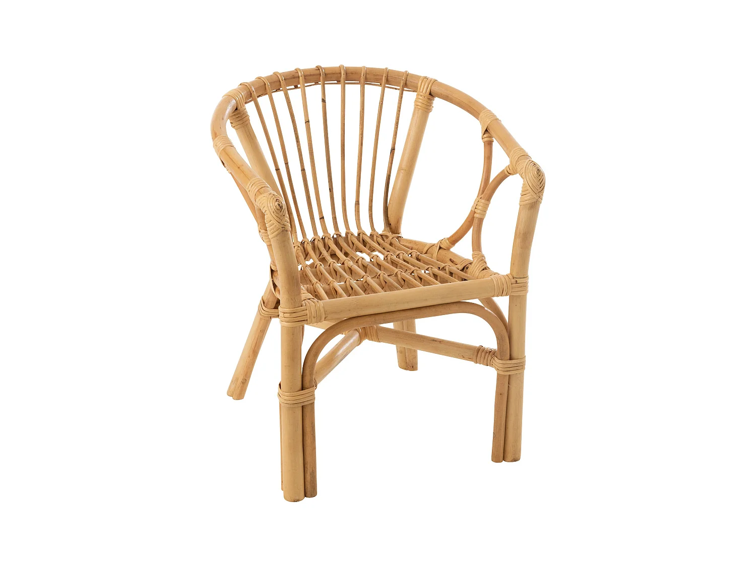 Chaise enfant rotin naturel Filou L 45cm