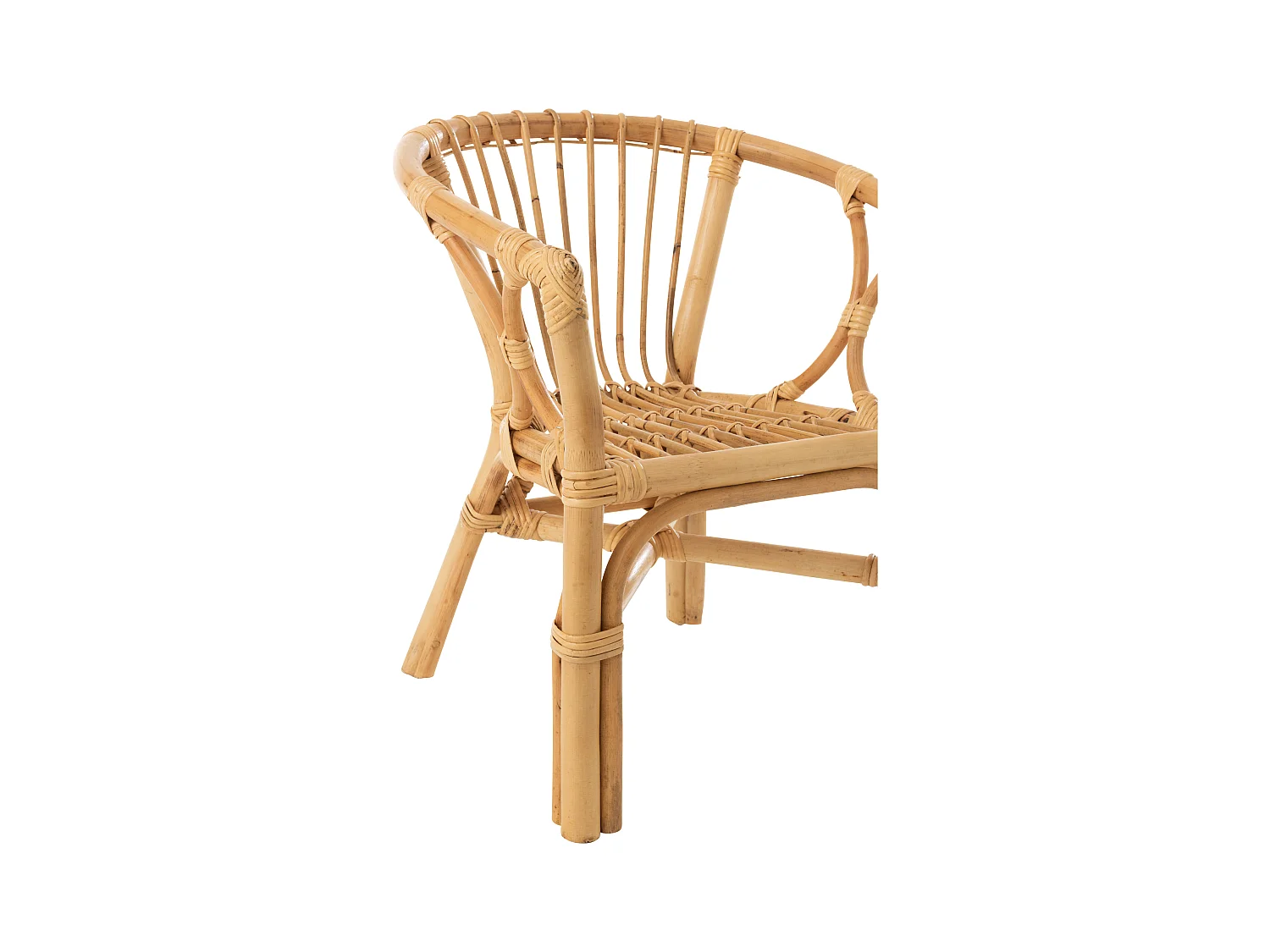Chaise enfant rotin naturel Filou L 45cm