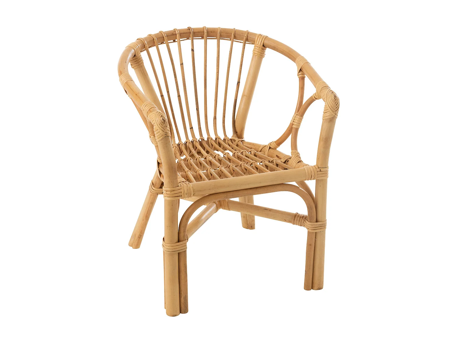 Chaise enfant rotin naturel Filou L 45cm