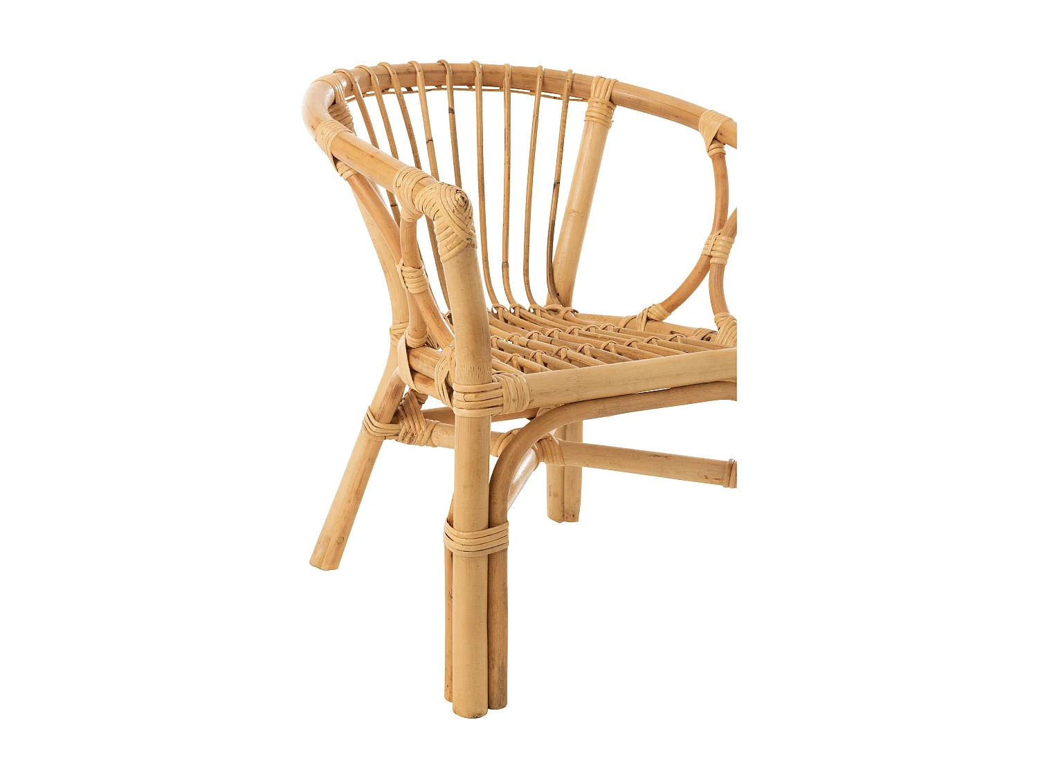 Chaise enfant rotin naturel Filou L 45cm