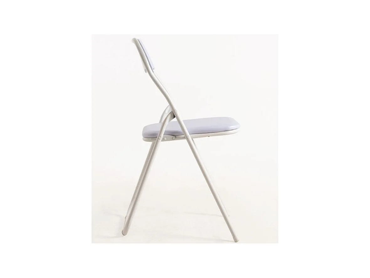 Silla plegable Taly blanca - Juego de 2