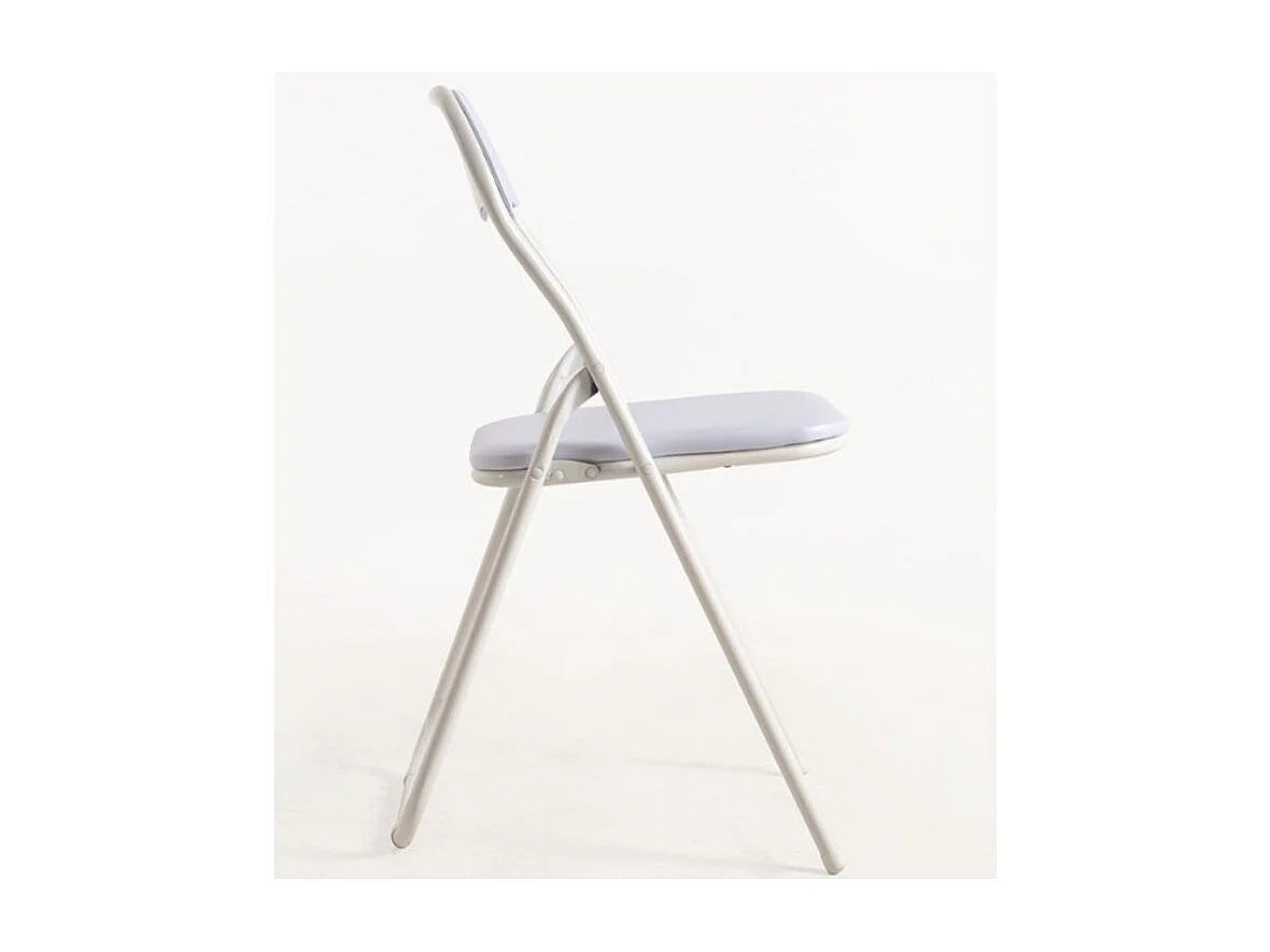Silla plegable Taly blanca - Juego de 2