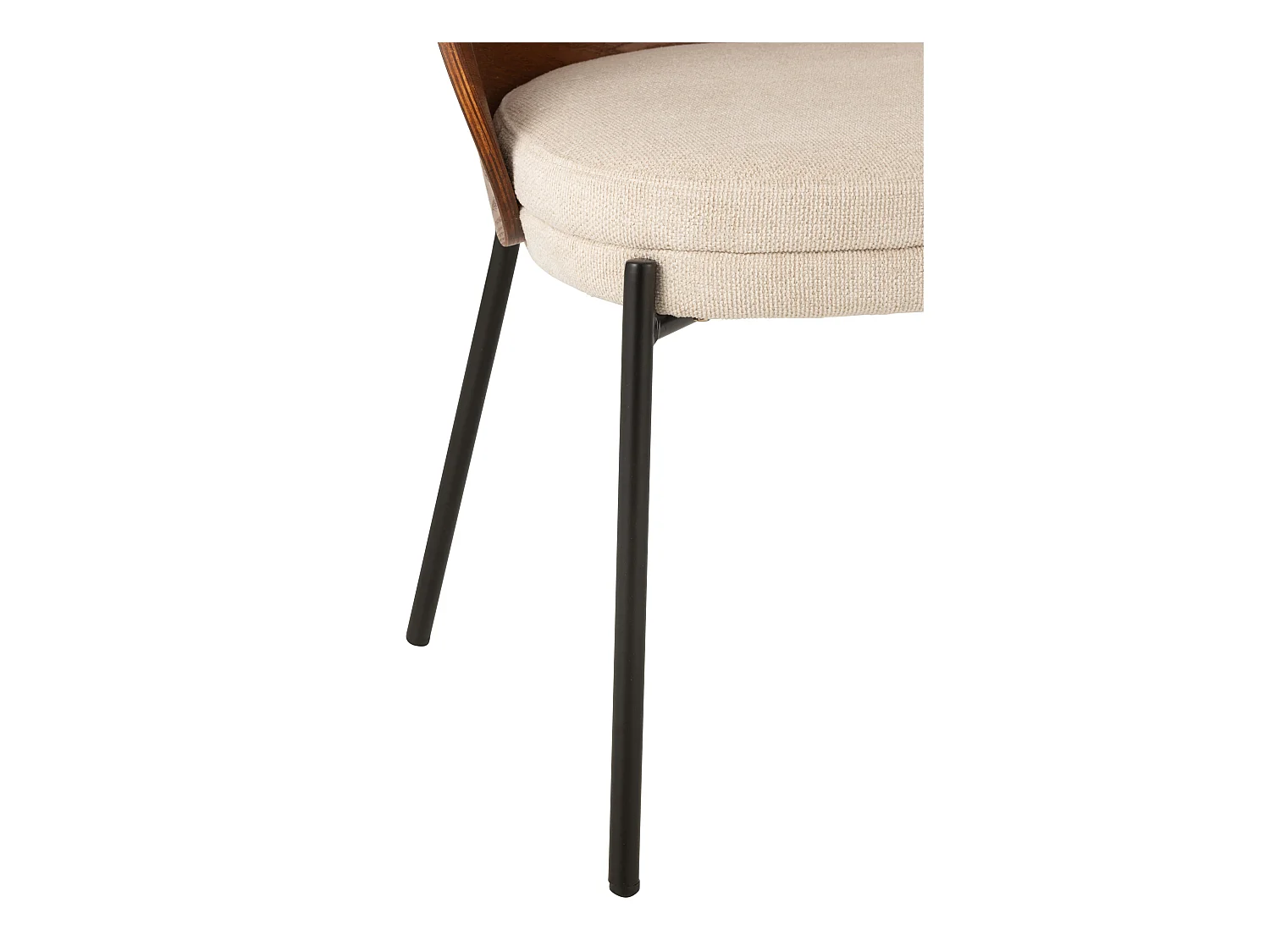 Chaise LONE – Design moderne et confort durable-Marron