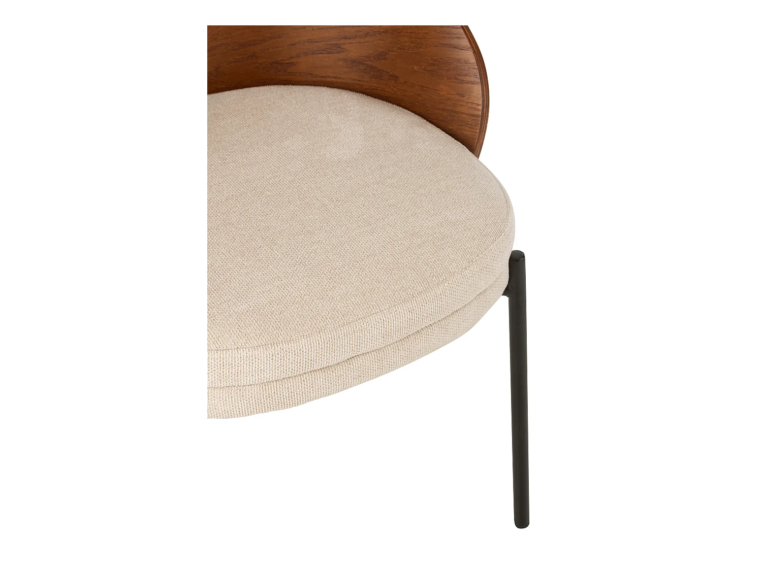 Chaise LONE – Design moderne et confort durable-Marron