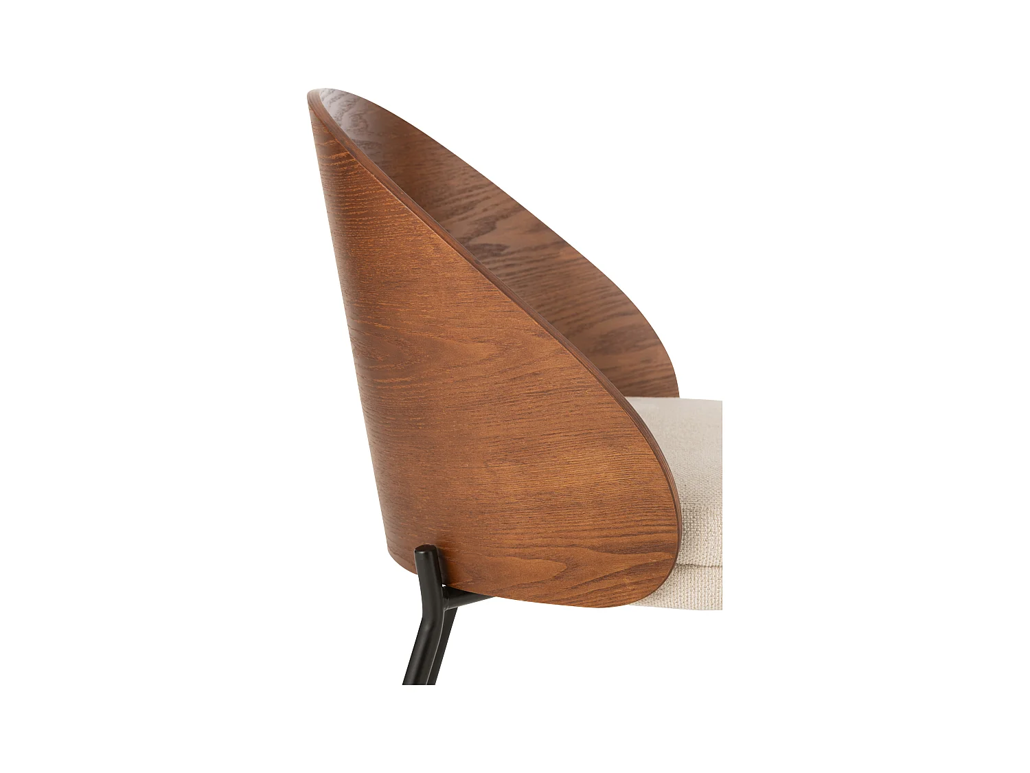 Chaise LONE – Design moderne et confort durable-Marron