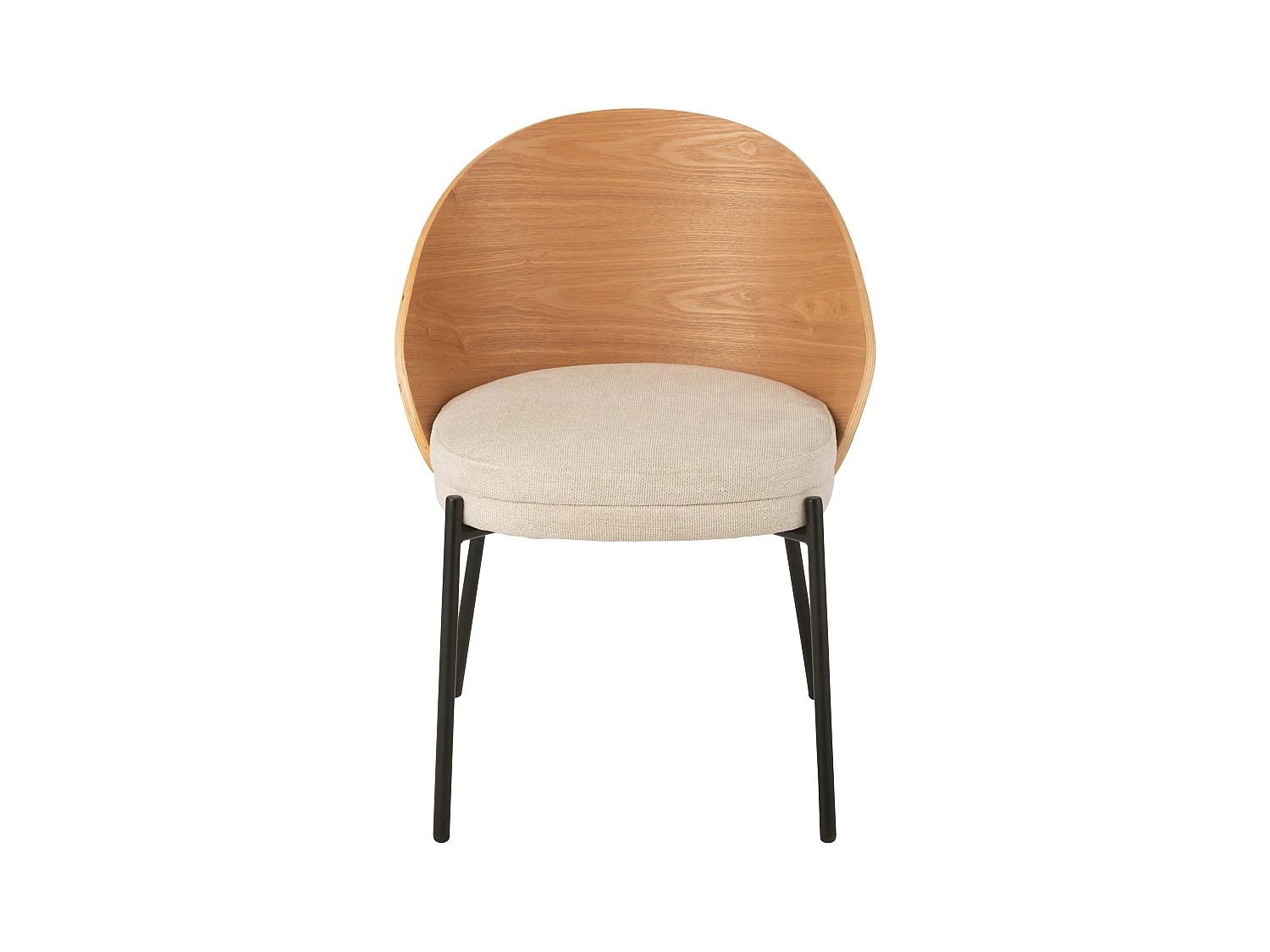 Chaise LONE – Design moderne et confort durable-Marron