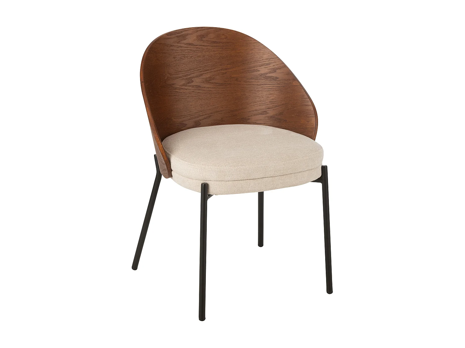 Silla LONE – Diseño moderno y comodidad duradera-Color Marrón