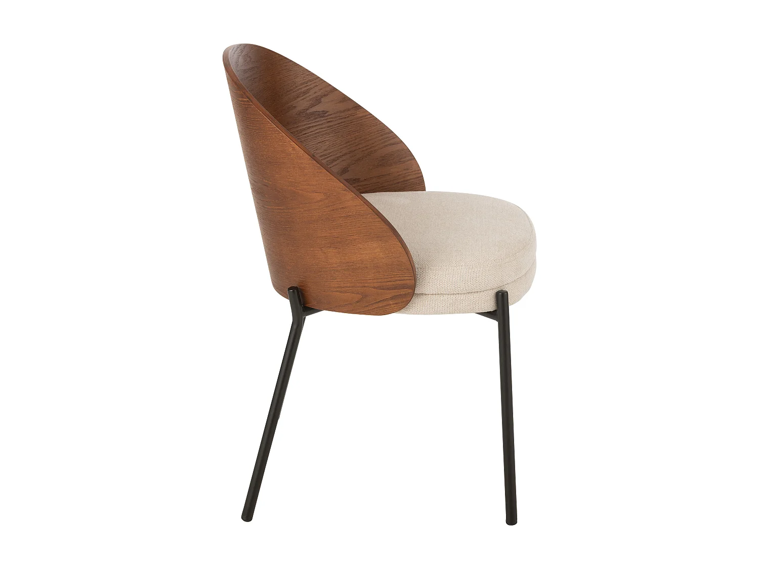 Silla LONE – Diseño moderno y comodidad duradera-Color Marrón