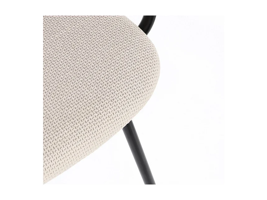 Lot de 2 chaises avec accoudoirs Serona - Élégance et confort au style rétro-Marron/Naturel