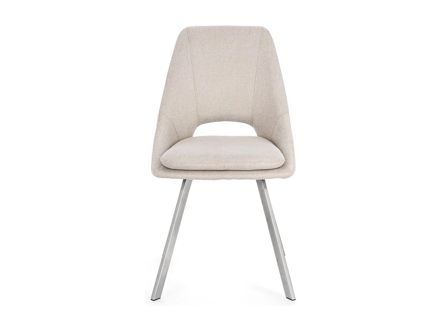 Lot de 2 chaises modernes Kashar – Élégance Contemporaine-Beige