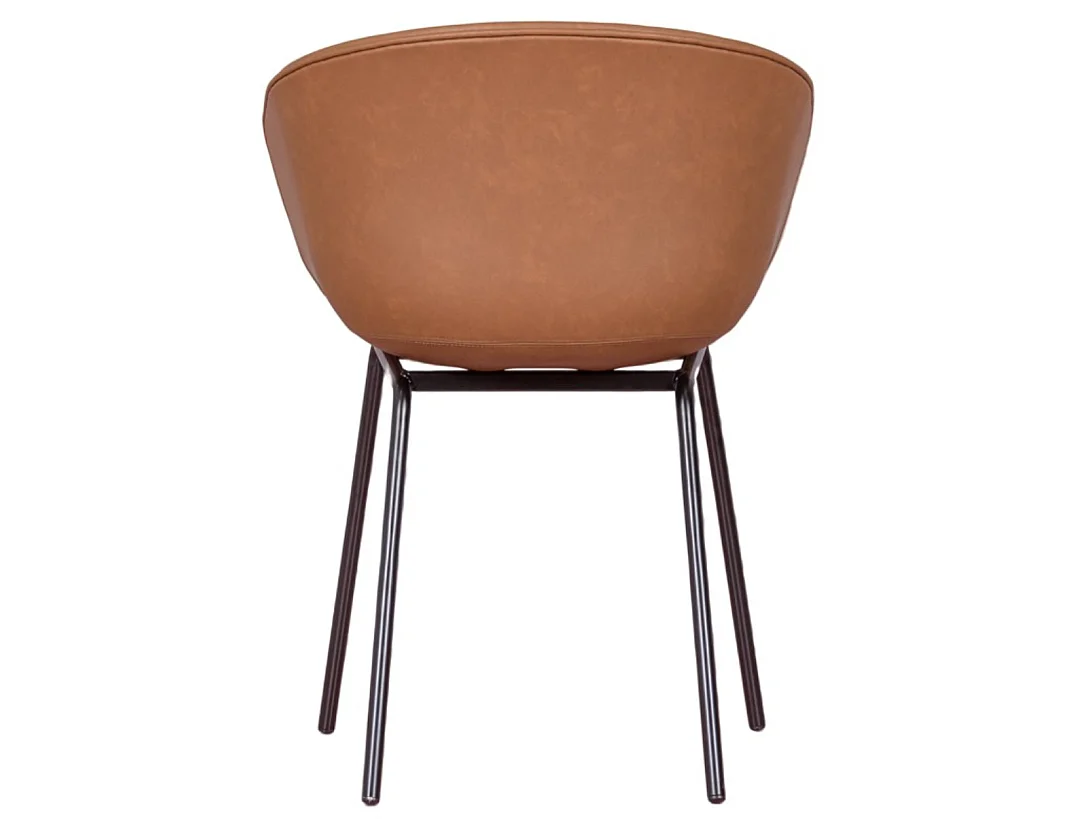 Chaise rembourrée Oliver en similicuir – Élégance et confort pour votre intérieur-Gris clair