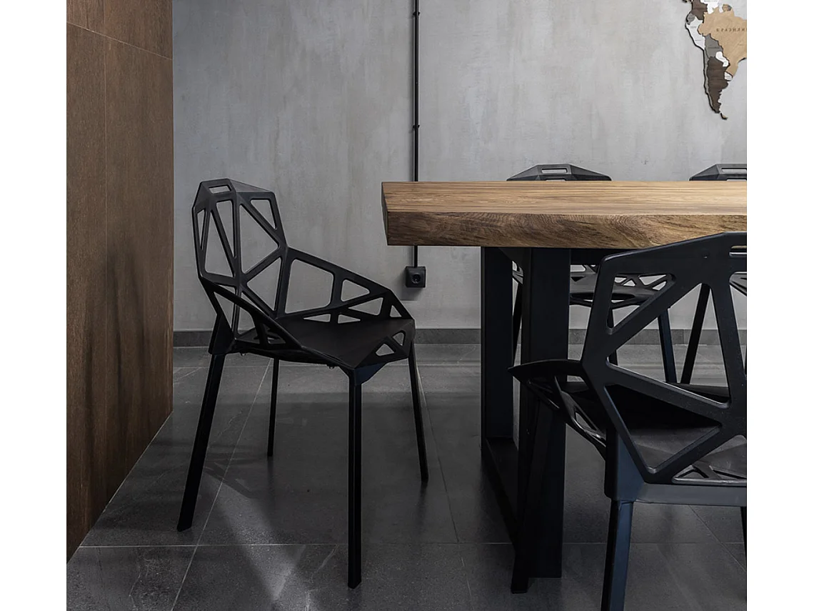 Chaise Spider – Design Moderne pour Intérieur et Extérieur-Jaune
