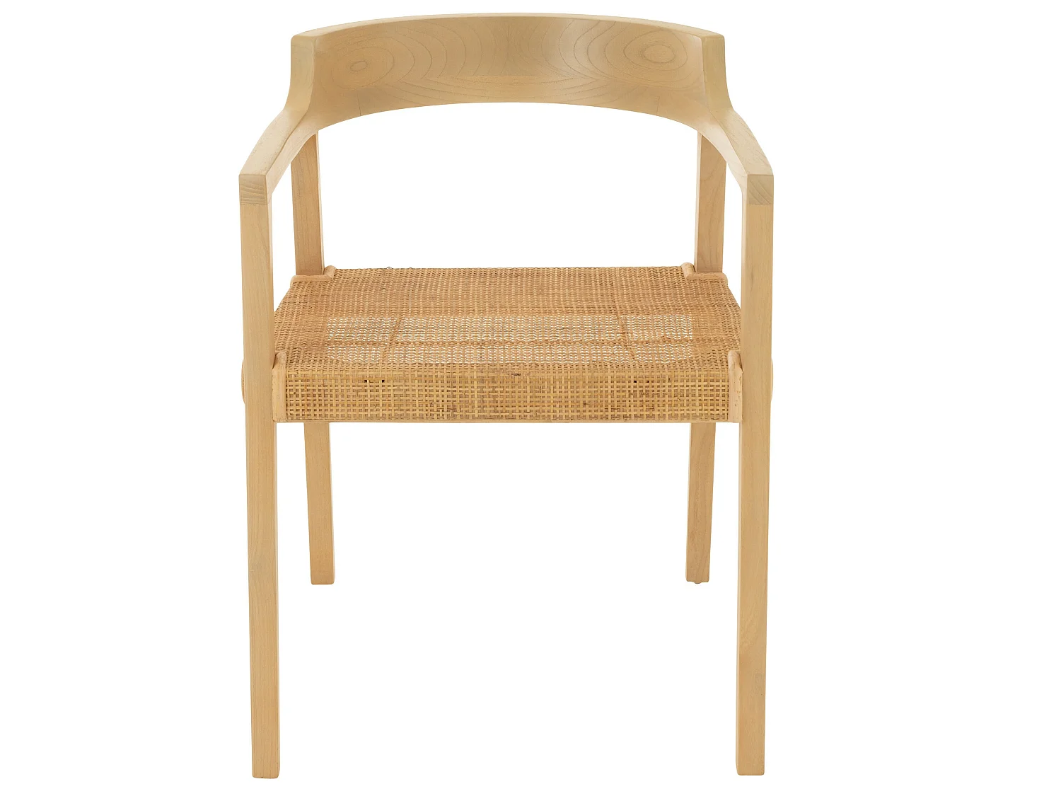 Chaise Design "Sungkai" 71cm Naturel