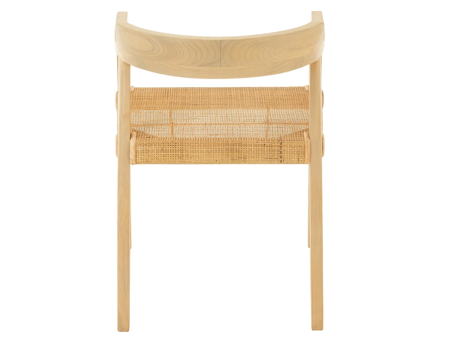 Chaise Design "Sungkai" 71cm Naturel
