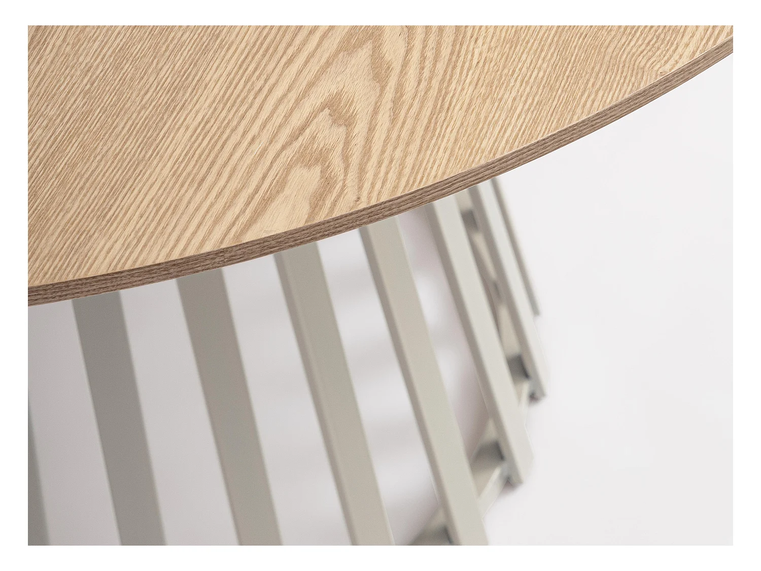 Table à manger ronde KILA Ø120cm-Noir