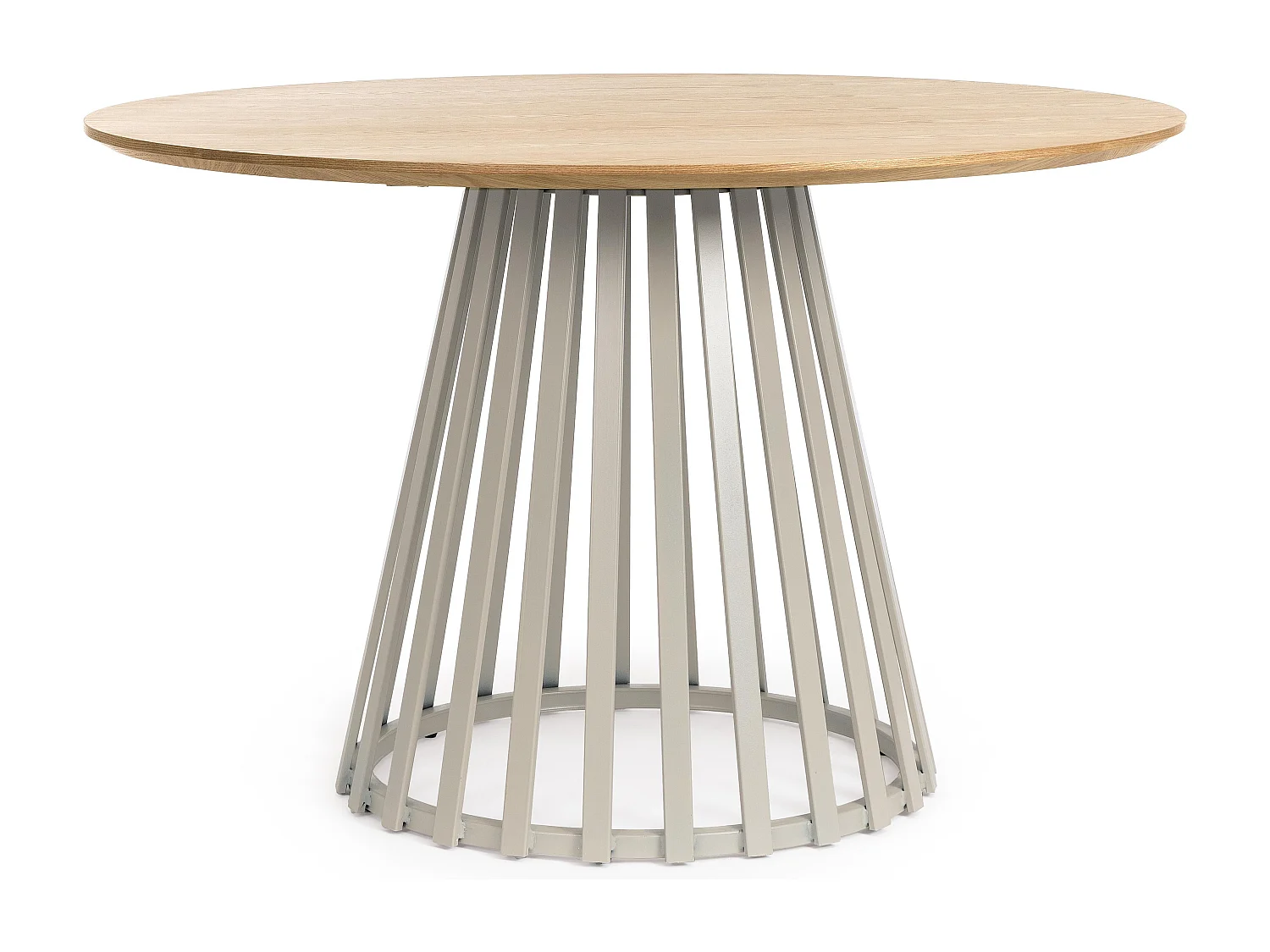 Table à manger ronde KILA Ø120cm-Noir