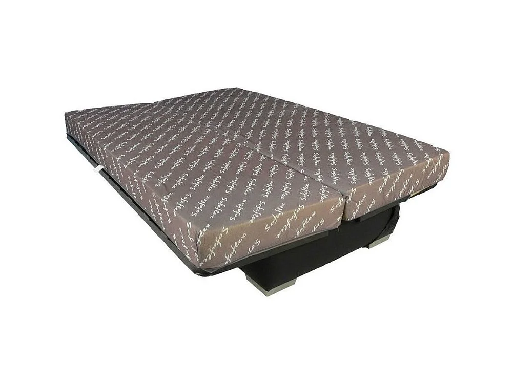 Clic Clac 130x190 matelas Sofaflex 11cm Gaby 193cm-Gris bleuté