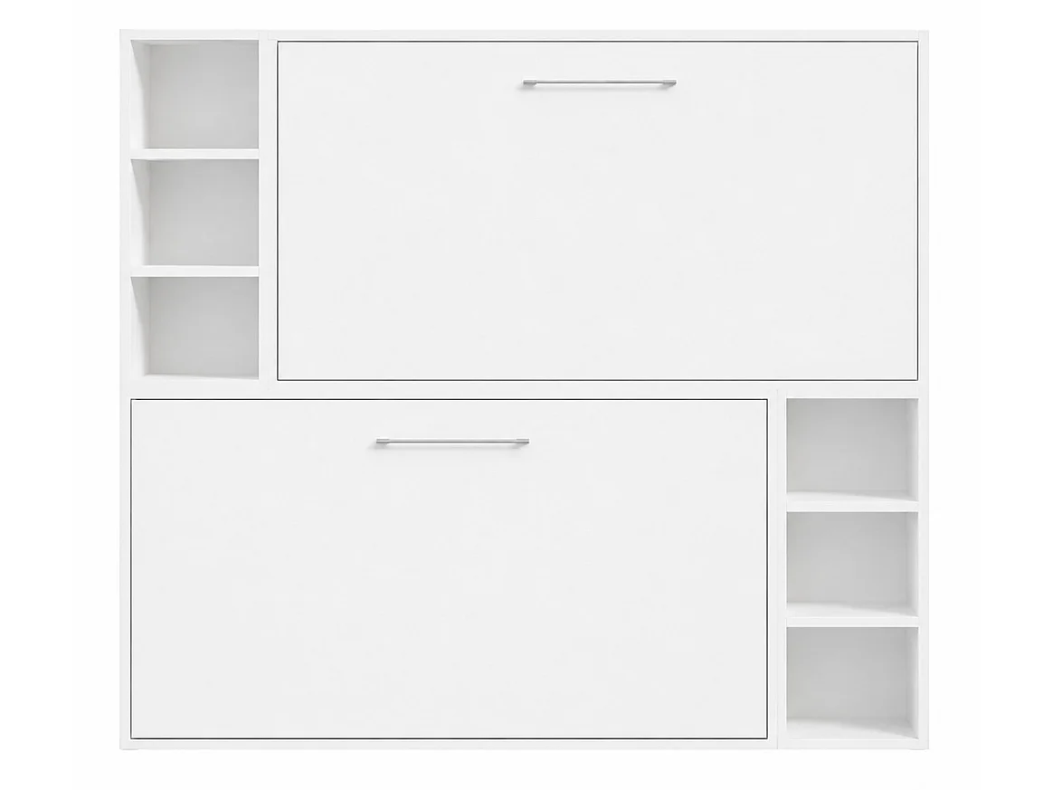 Horizontaal stapelbed voor 2 personen 80x200 met planken Binka-Zonder matras-Slapen 80x180cm-Bekisting Houtskool grijs-Facade Licht eiken