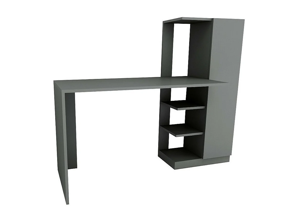 Scrivania da ufficio Kailua 589, Con porte, Il numero di porte: 1.00, 74x150x55cm