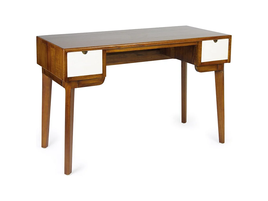 Bureau bois massif de mindi Kretos 120cm