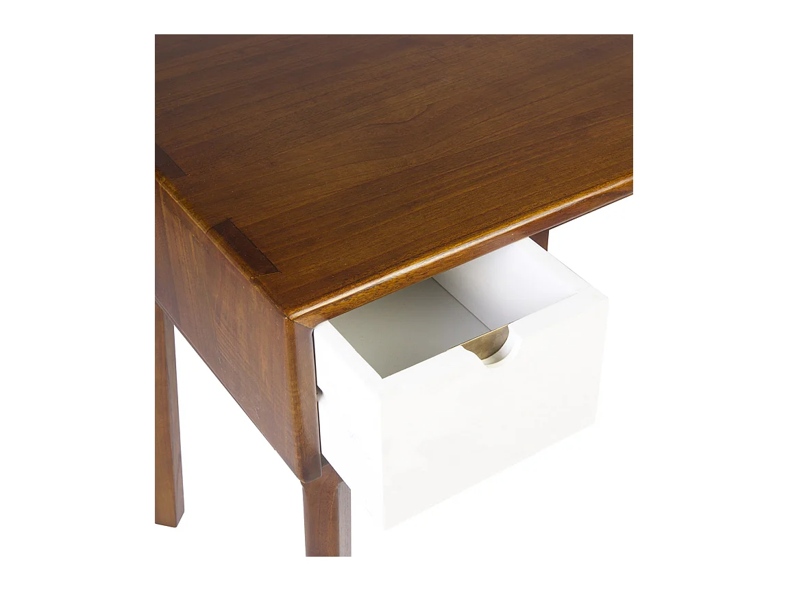 Bureau bois massif de mindi Kretos 120cm