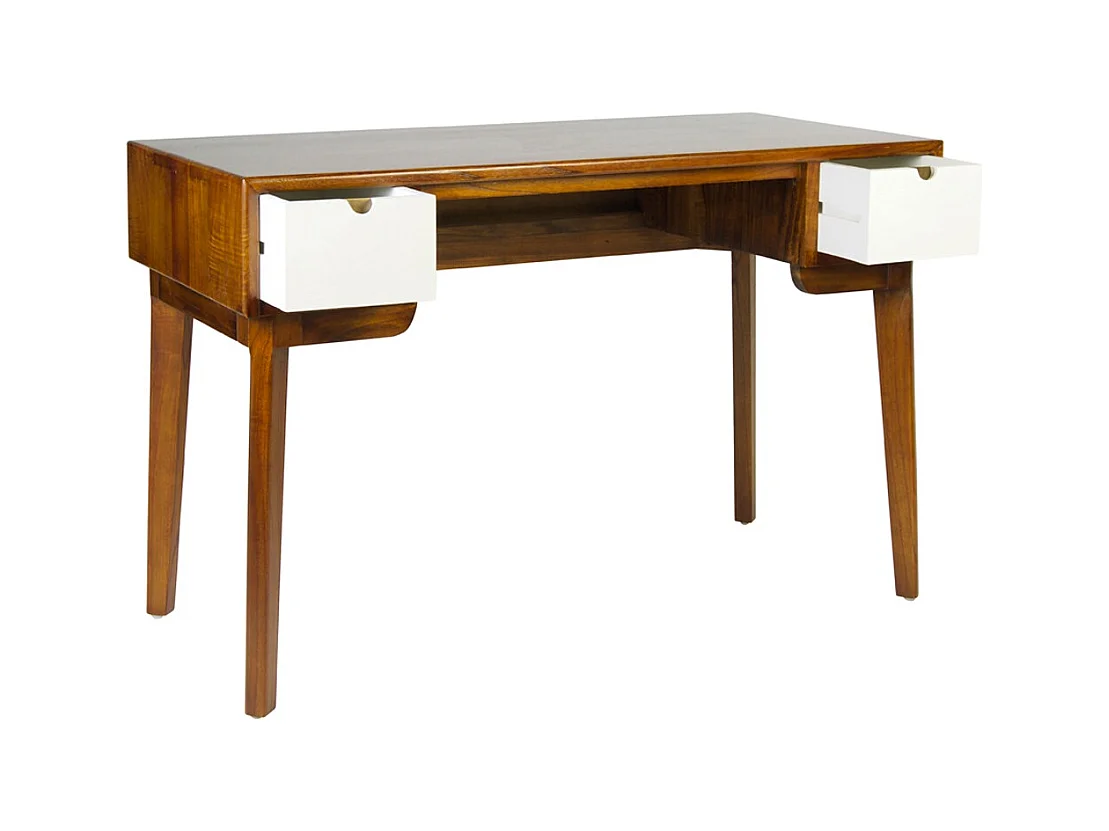 Bureau bois massif de mindi Kretos 120cm