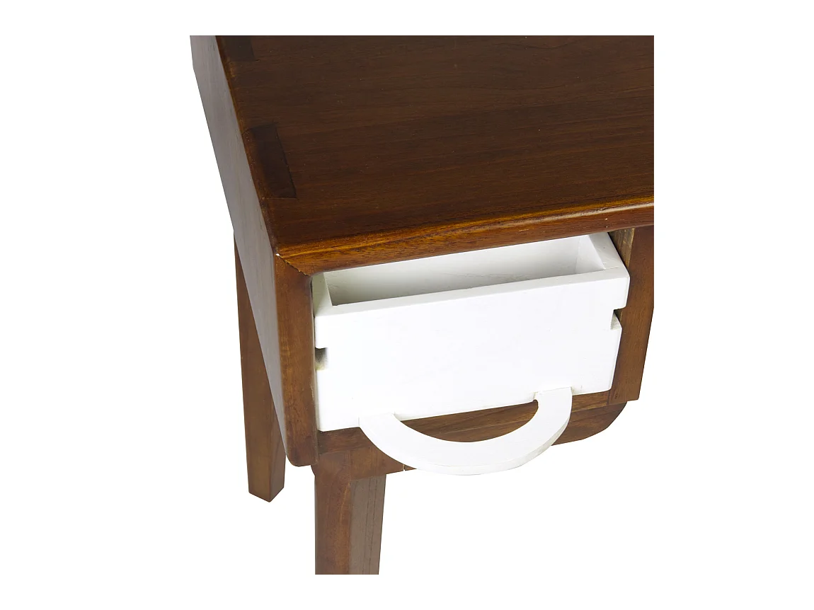 Bureau bois massif de mindi Kretos 120cm