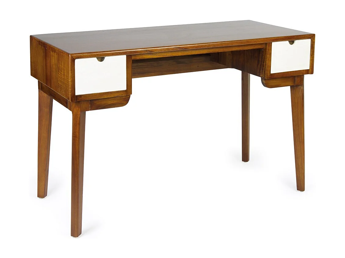 Bureau bois massif de mindi Kretos 120cm