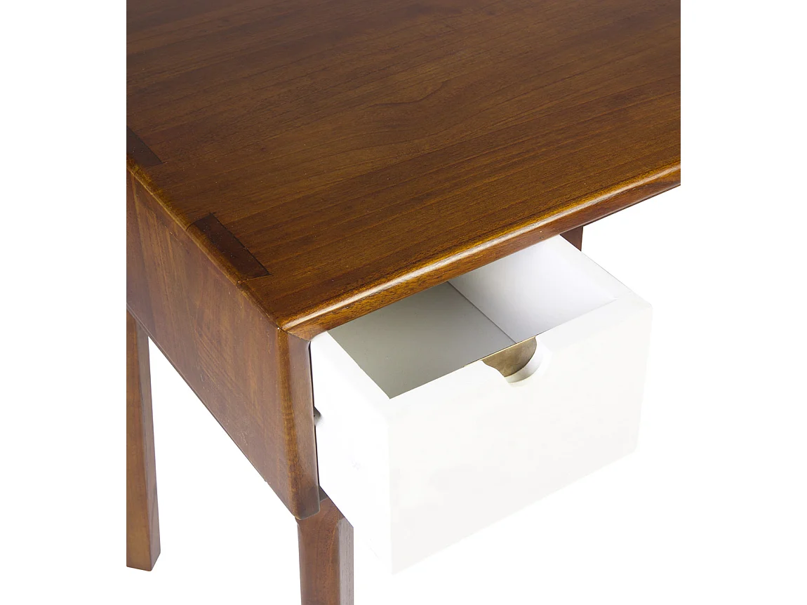 Bureau bois massif de mindi Kretos 120cm